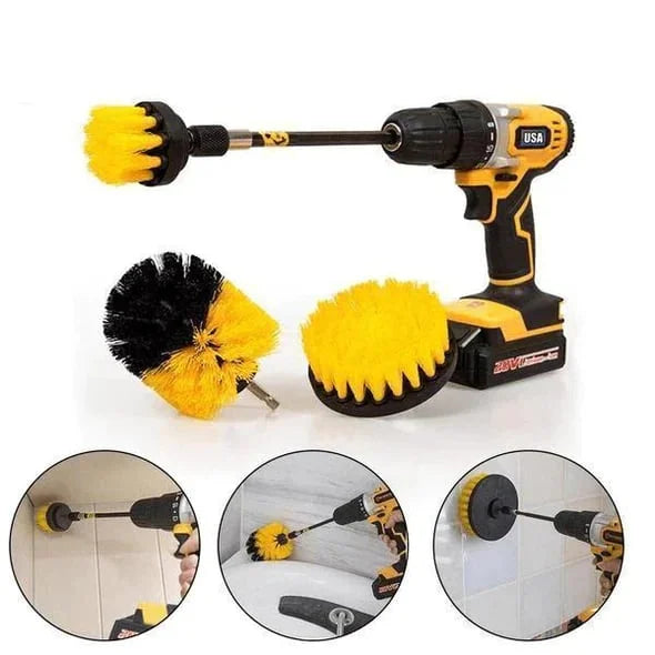 Power Drill Cleaning Accessory brush（5PCS/SET）（Electric drill not included）