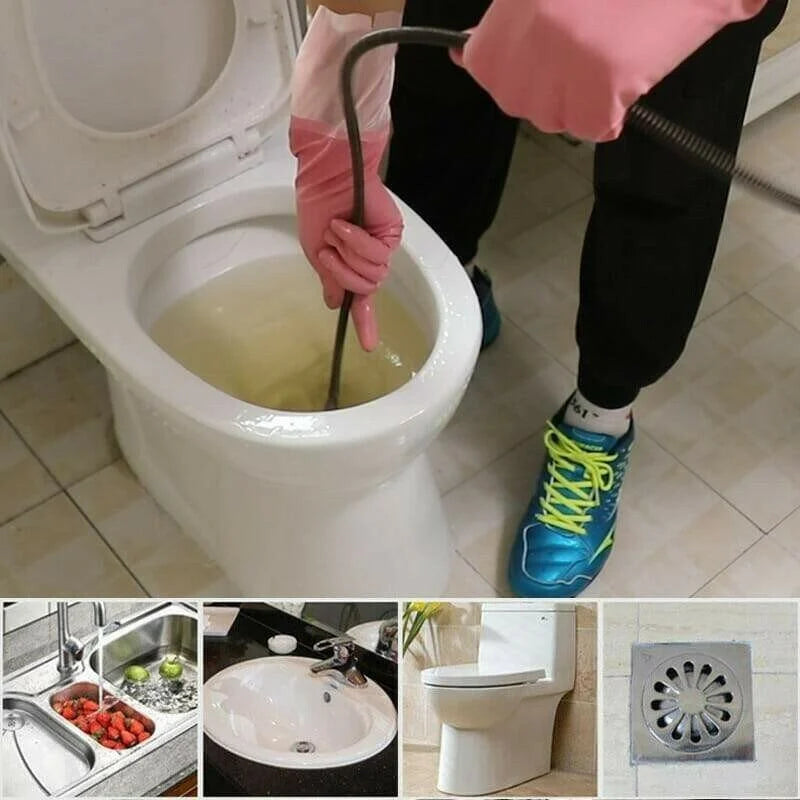 Drainer dredge toilet toilet universal tool one gun motor kitchen pipe clogging special