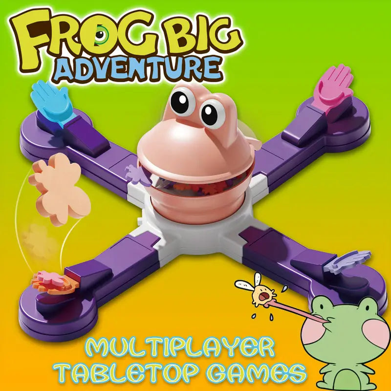 Electric Frog Adventure Fun Frog Projection