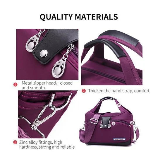 Fashion Multifunctional large capacity handbag-Red  bag