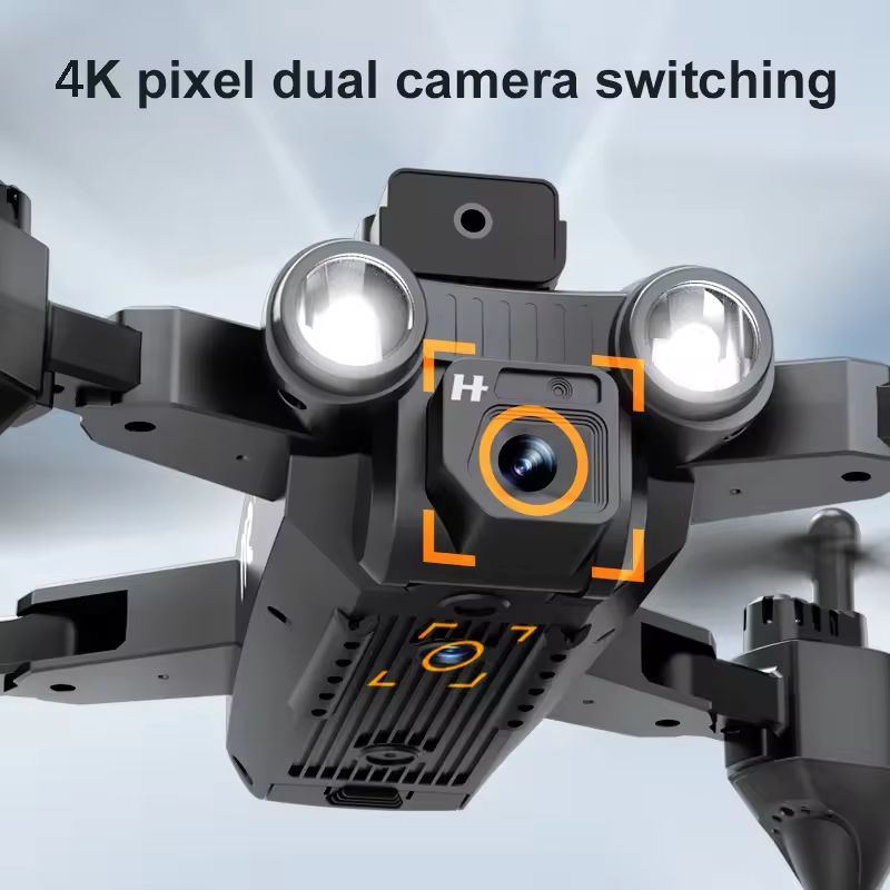 Fashion Drones 4k Profesional S11 Mini Drone Fly 12-18 Mins with Camera Remote Control Easy for User Obstacle Avoidance