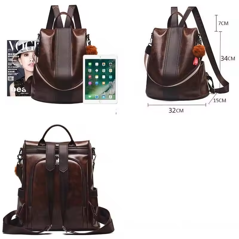 Casual retro ladies shoulder bag travel bag