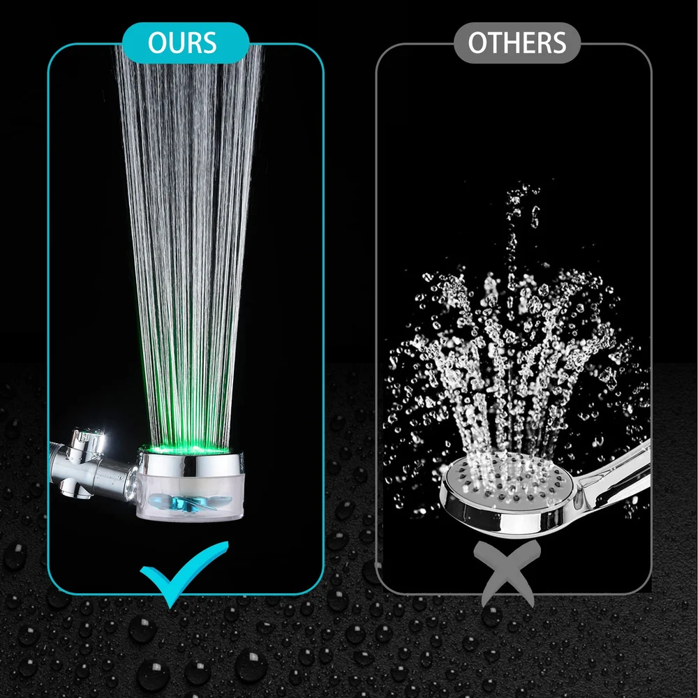 LED shower head