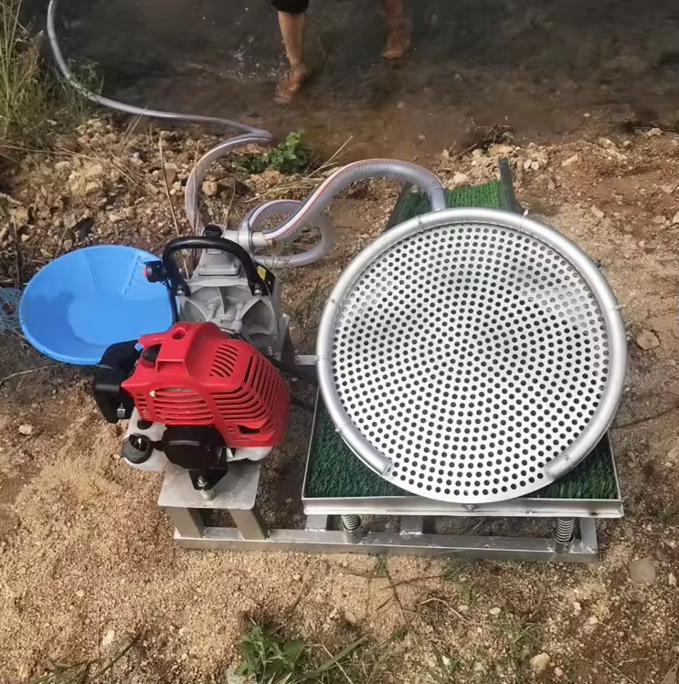 Gold Extraction Mining Device Fully Automatic Gasoline Gold Panning Machine