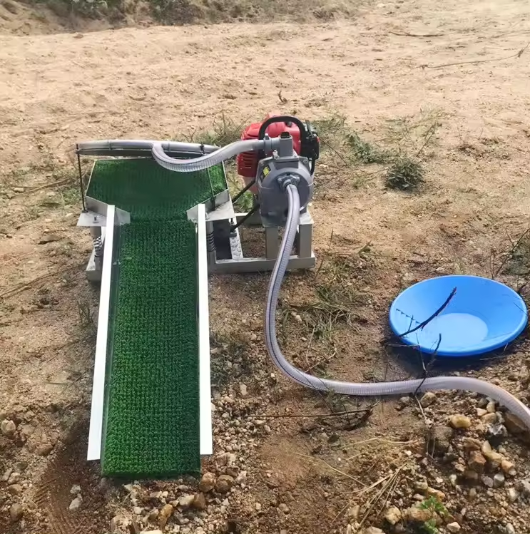 Gold Extraction Mining Device Fully Automatic Gasoline Gold Panning Machine