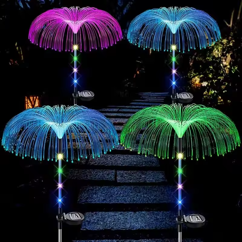 Waterproof Solar Garden Fireworks Lamp