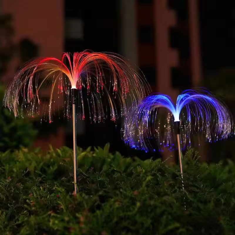 Waterproof Solar Garden Fireworks Lamp