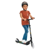 "Folding Aluminum Alloy Scooter with Illuminated Edge Wheels"