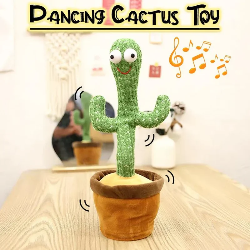 (🔥Hot Sale🔥)Dancing＆Talking Cacyus toy