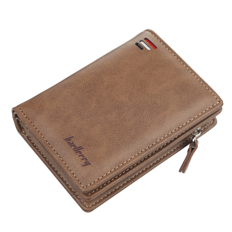 "Upgrade Your Carry: Sleek Multifunctional Men's Zipper Wallet!"