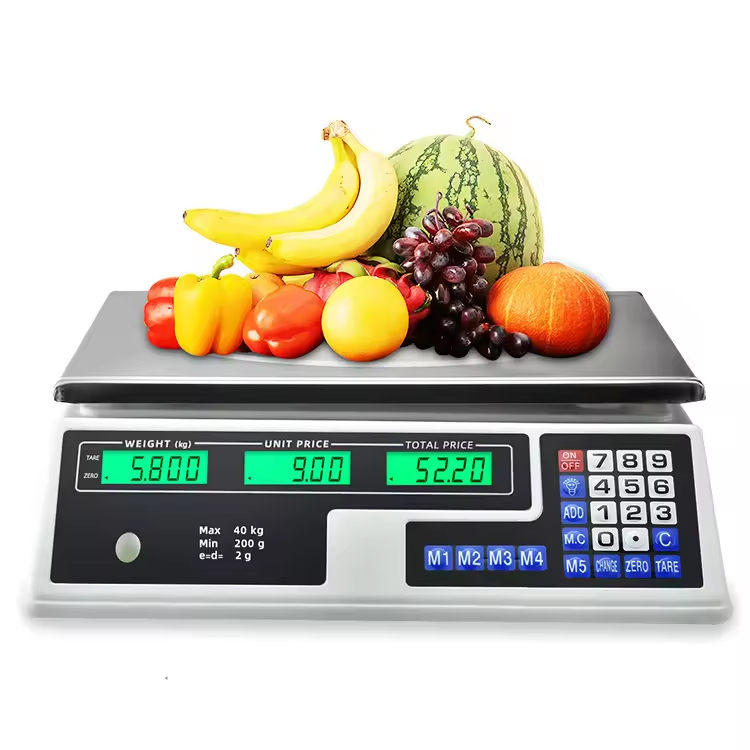 40kg price computing scale Manufacturer price weighe balanza digital comercial scale