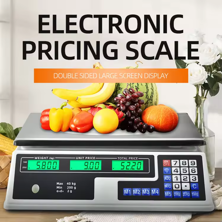 40kg price computing scale Manufacturer price weighe balanza digital comercial scale