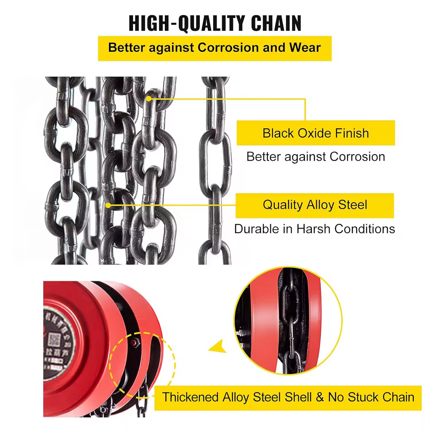 chain pully block 1ton manual  1 ton  2 ton 3 ton chain block