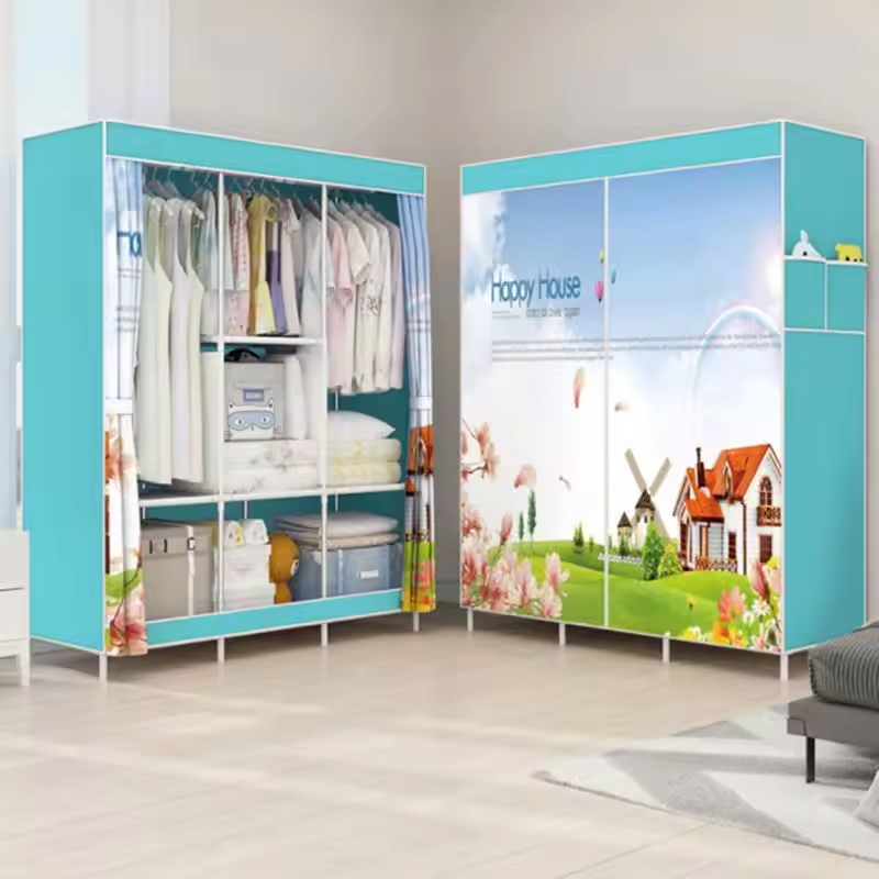 Non-Woven Fabric Transparent Non-Woven Fabric Wardrobe Cube Storage