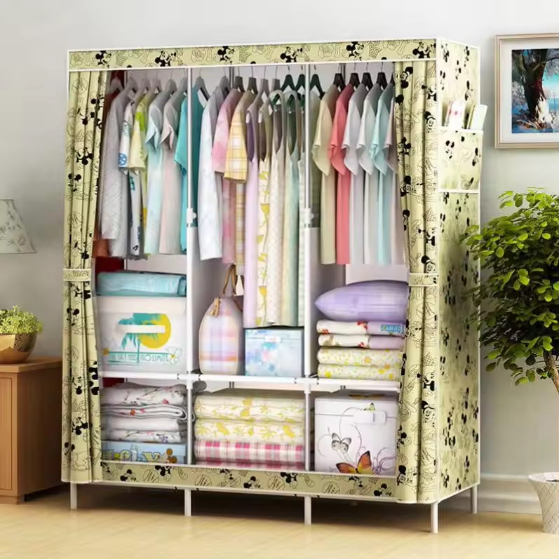 Non-Woven Fabric Transparent Non-Woven Fabric Wardrobe Cube Storage