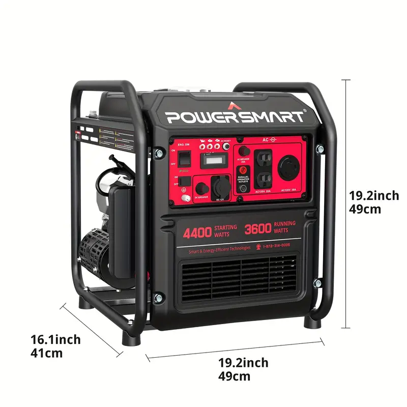 4000W Portable Petrol Generator Set Home Edition