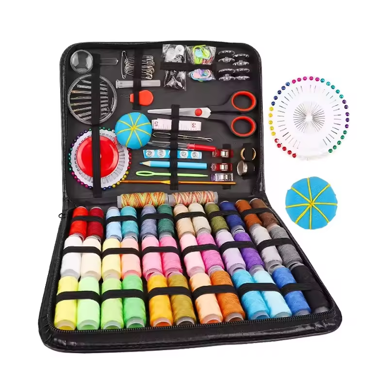 Home Portable Sewing Kit With Scissors Thimble Thread Needles Sewing Supplies Set Home Sewing Tool Combination Set