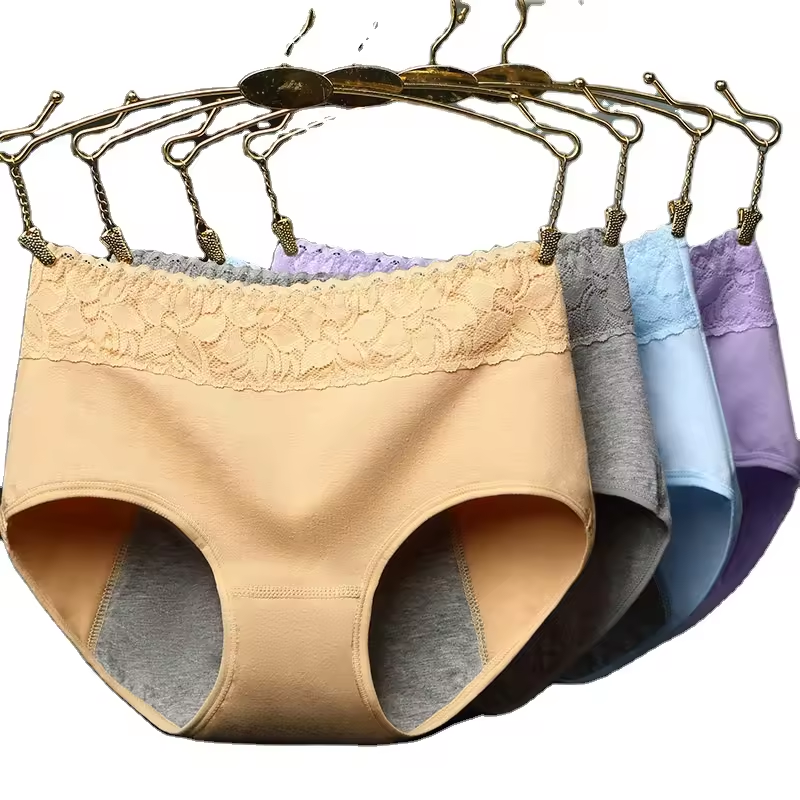 Hot Selling Sexy Lace Panties (Set of 4 Colours Random)