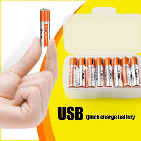 Unlimited reuse}} }Rechargeable Batteries Usb Port Lithium