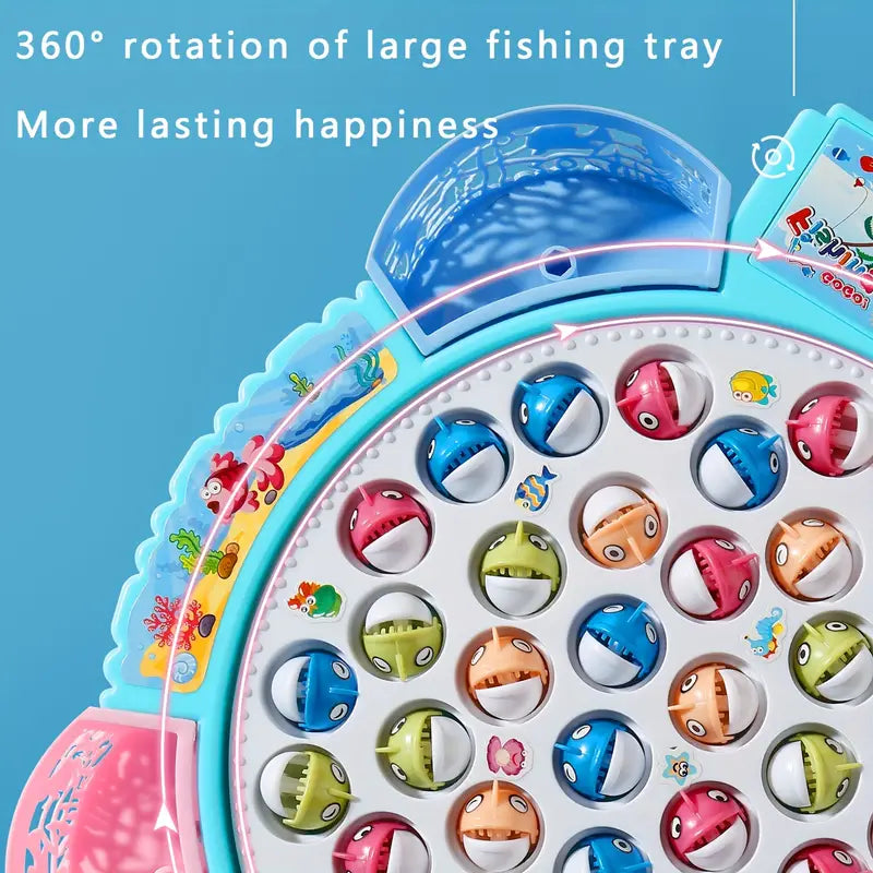 Fishing Toys, Hook Electric Spin With Music, Size Models Optional,