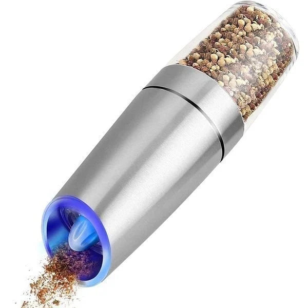 Electric Gravity Induction Salt & Pepper Grinder