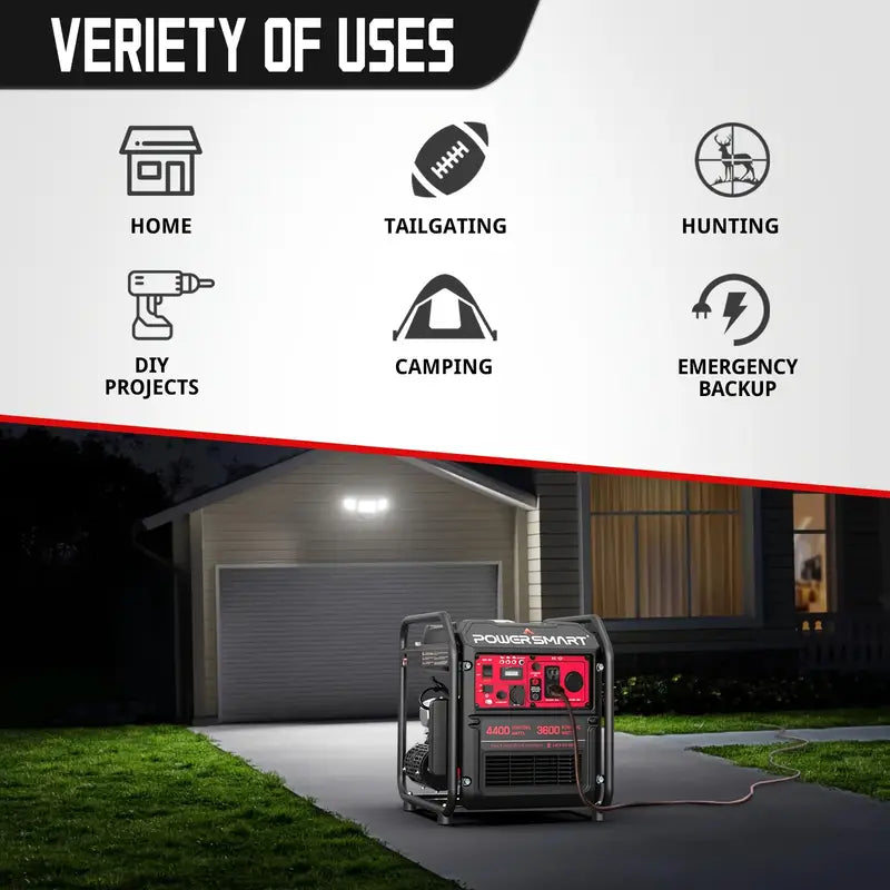 4000W Portable Petrol Generator Set Home Edition