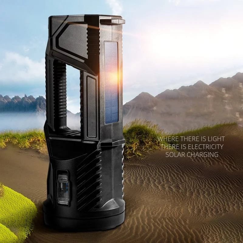 New P70 floodlight outdoor multi-functional LED flashlight long-range charging floodlight hand lamp