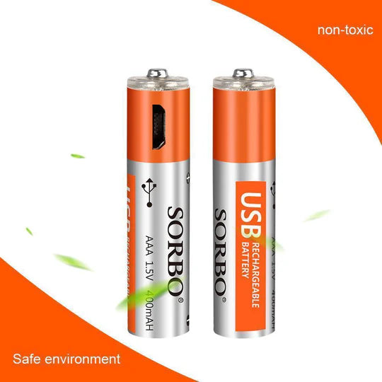 Unlimited reuse}} }Rechargeable Batteries Usb Port Lithium