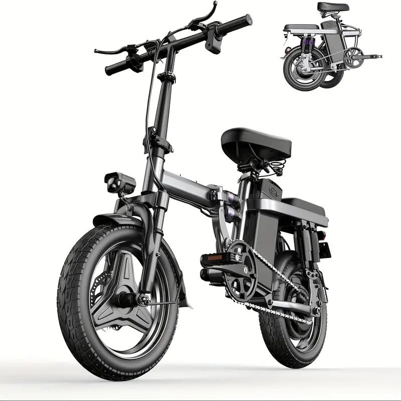 60km range foldable electric bike