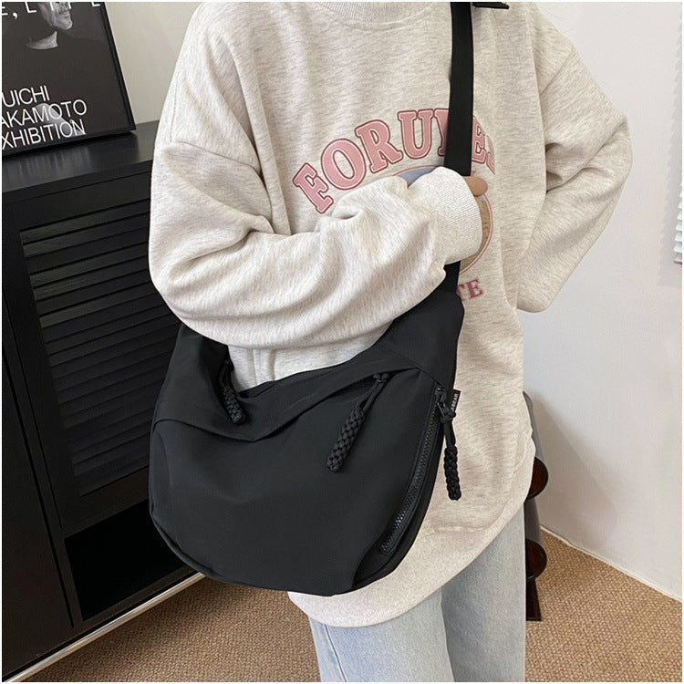 2024 New Canvas Crossbody Bag Shoulder Bag Tote Bag Fashion Casual