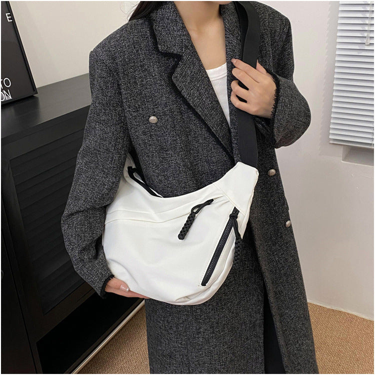 2024 New Canvas Crossbody Bag Shoulder Bag Tote Bag Fashion Casual