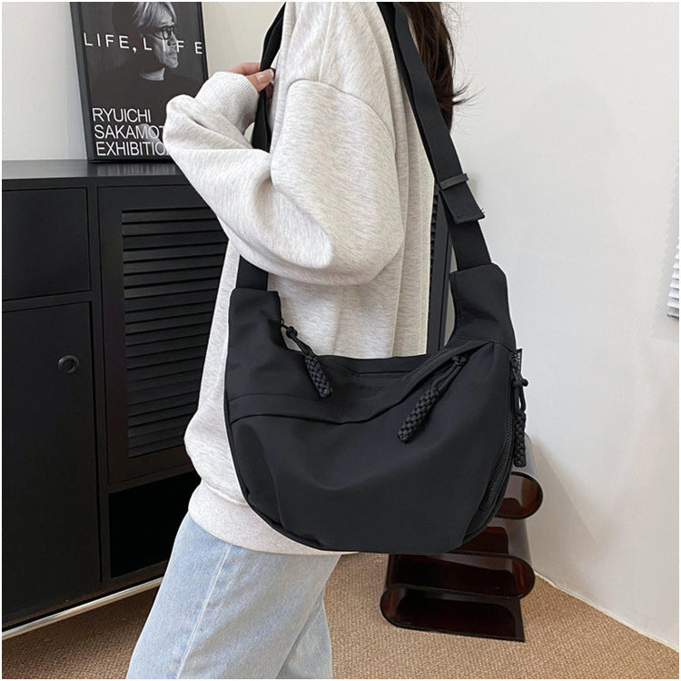 2024 New Canvas Crossbody Bag Shoulder Bag Tote Bag Fashion Casual