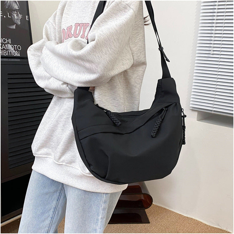 2024 New Canvas Crossbody Bag Shoulder Bag Tote Bag Fashion Casual