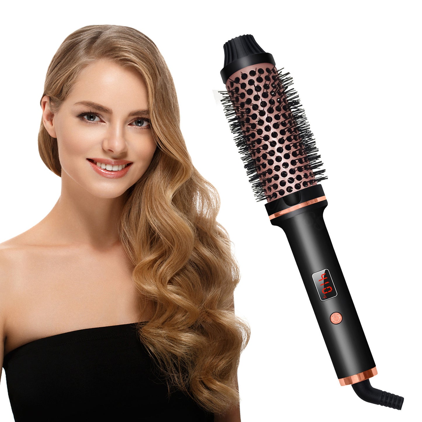 "Create Versatile Hairstyles with Multi-Functional Curling Iron!"