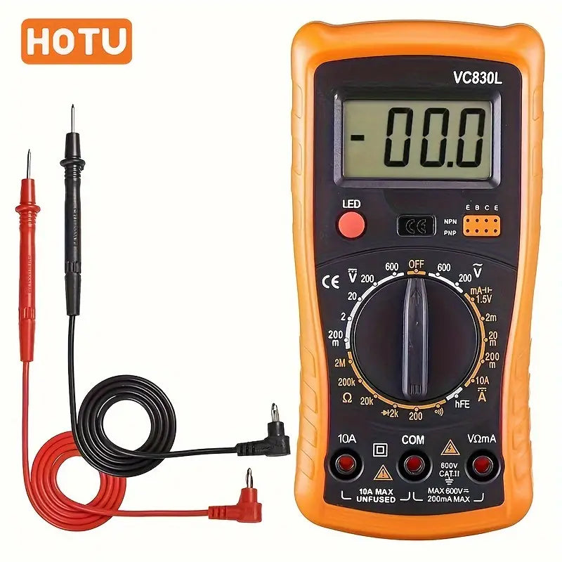 26-Piece Ultimate Soldering Kit - High-Precision Adjustable Iron with Digital Multimeter