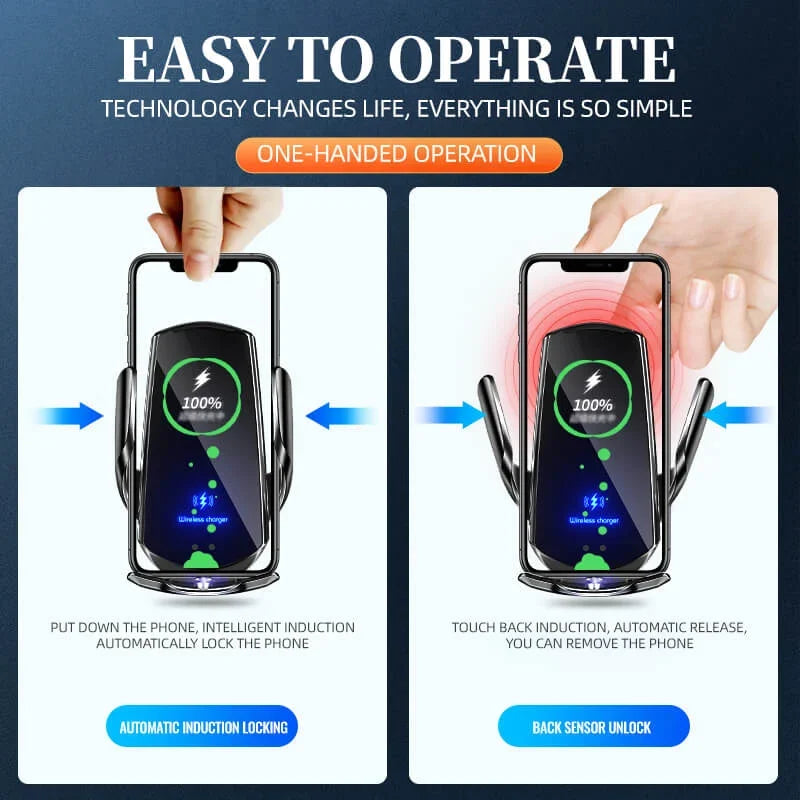 Wireless Car Charger for All Smartphones