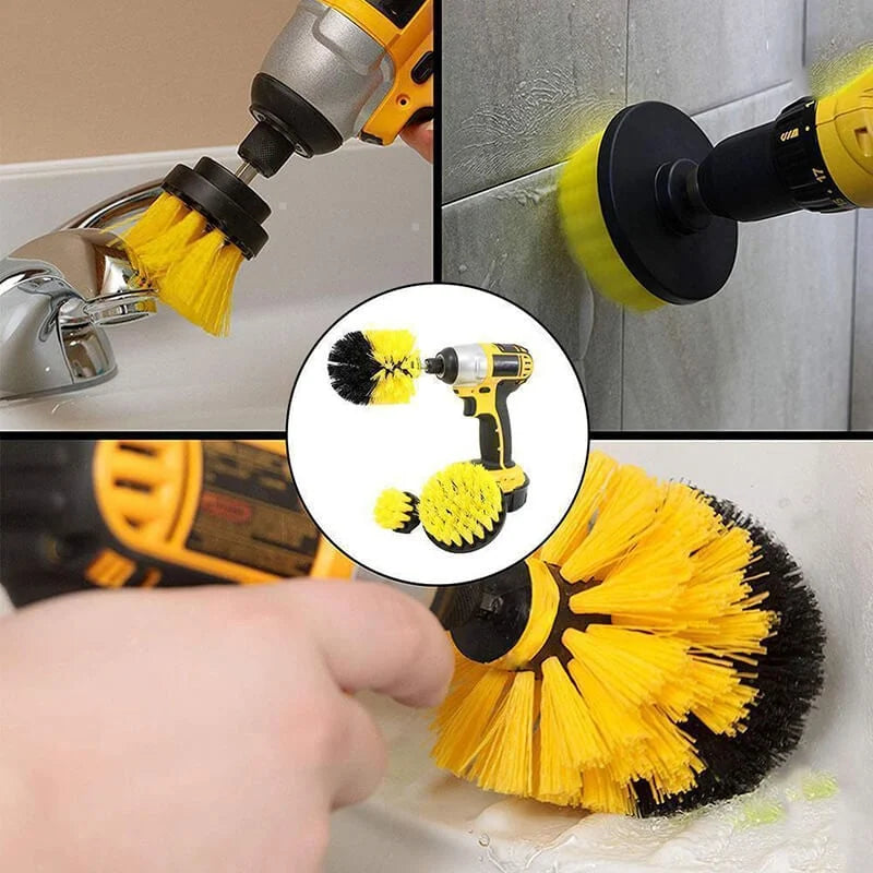 Power Drill Cleaning Accessory brush（5PCS/SET）（Electric drill not included）