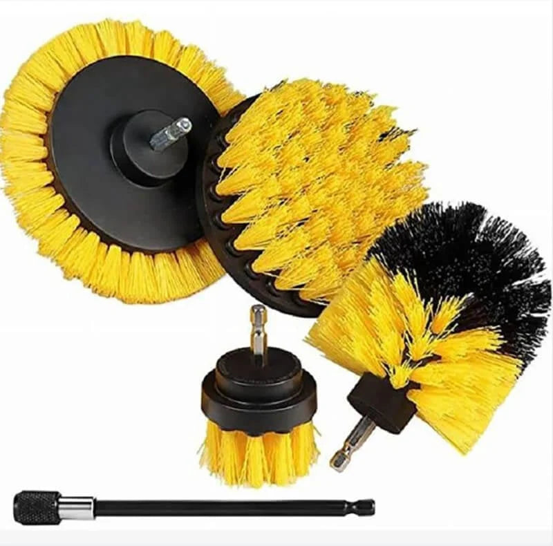 Power Drill Cleaning Accessory brush（5PCS/SET）（Electric drill not included）