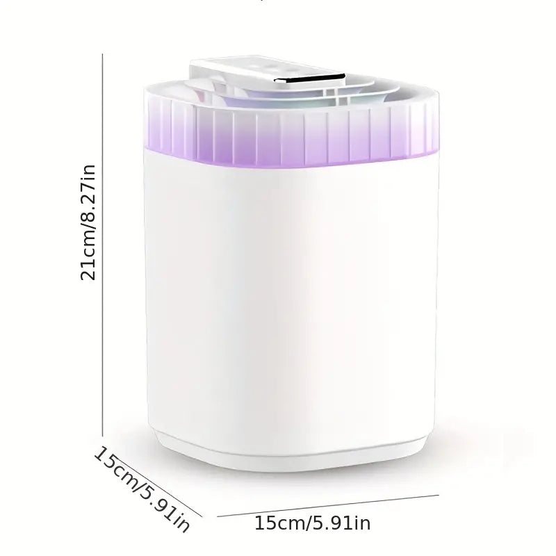 4L Large Area Aromatherapy Humidifier – Triple Nozzle, USB, Nightlight Function