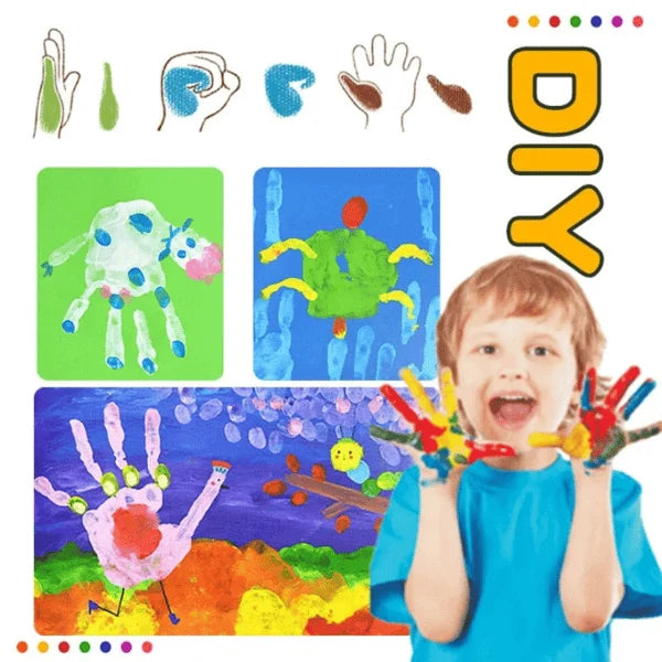 Funny Finger Painting Kit