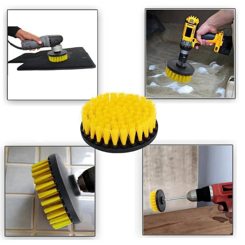 Power Drill Cleaning Accessory brush（5PCS/SET）（Electric drill not included）